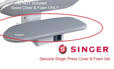 Singer Genuine Press METALLIC Cover & Foam Set - Standard Size MSP4 MSP7 MSP8 +