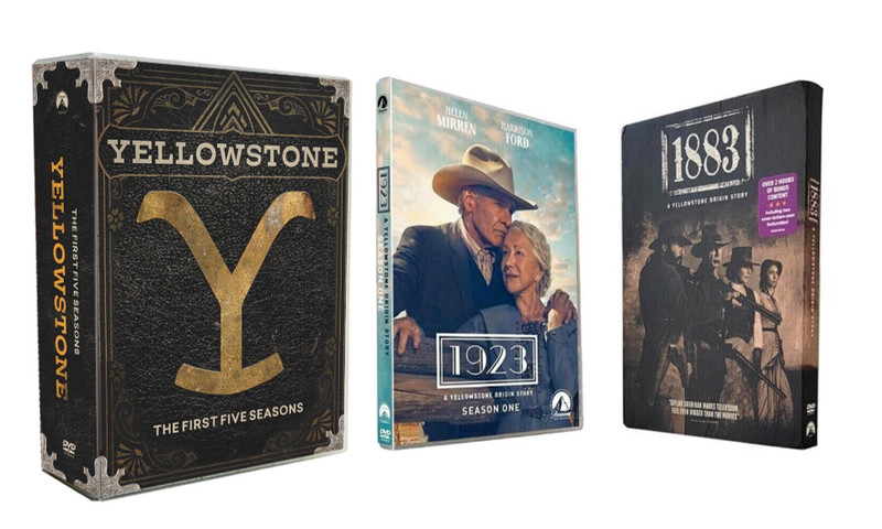 Yellowstone The Complete Series Seasons 1-5 Part 1&2 + 1883