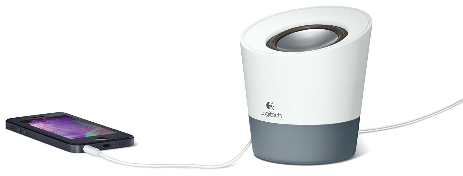 Logitech Multimedia Speaker Z50 for Smartphone, Tablet & Laptop - Grey