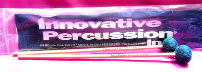 INNOVATIVE PERCUSSION IP1004 Jim Casella Rattan Vibraphone 16'' Mallets ~NEW~