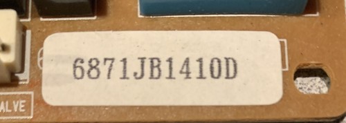 LG CONTROL BOARD #6871JB1410D(N) FOR REFRIGERATORS, see pics.