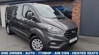 2022 72 FORD TRANSIT CUSTOM 2.0 300 ECOBLUE LIMITED PANEL VAN 5DR DIESEL AUTO L2
