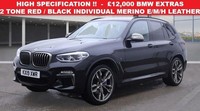 2019 19 BMW X3 3.0 M40D SUV 5DR DIESEL AUTO XDRIVE EURO 6 (S/S) (326 PS)