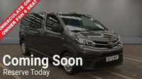 2022 72 TOYOTA PROACE 2.0D ICON MEDIUM 6 SEAT NO VAT MWB EURO 6 (S/S) (6 SEAT) (