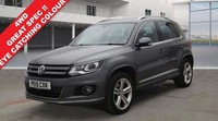 2015 15 VOLKSWAGEN TIGUAN 2.0 TDI BLUEMOTION TECH R-LINE SUV 5DR DSG 4WD 140 PS