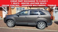 2012 62 KIA SORENTO 2.2 CRDI KX-2 SUV 5DR DIESEL MANUAL AWD EURO 5 (194 BHP)
