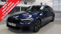 2020 70 BMW 5 SERIES 2.0 520D MHT M SPORT SALOON DIESEL HYBRID STEPTRONIC EURO 6