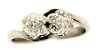 Diamond Cluster Ring 18ct White & Yellow Gold Vintage Handmade Wedding Jewellery-1.JPG