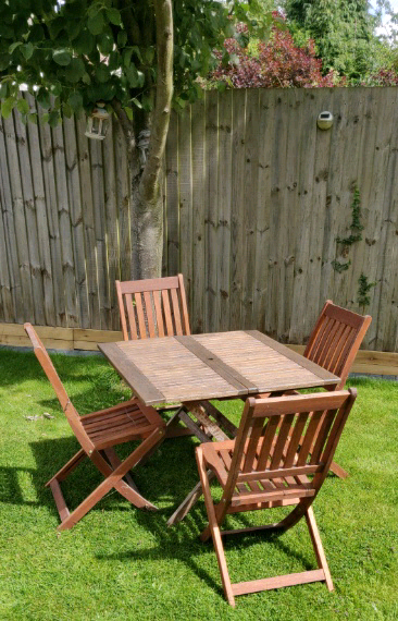 Wooden Garden Table & 4 Chair Set | in Coventry, West Midlands | Gumtree