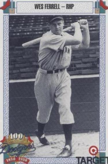 1990 Target Dodgers 100th Anniversary - Wes Ferrell #240