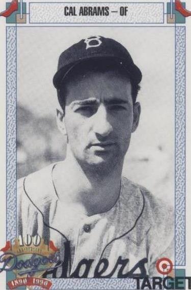 1990 Target Dodgers 100th Anniversary - Cal Abrams #2