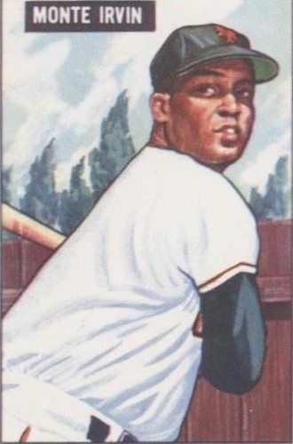 1986 C.C.C. 1951 Bowman Reprints - Monte Irvin #198