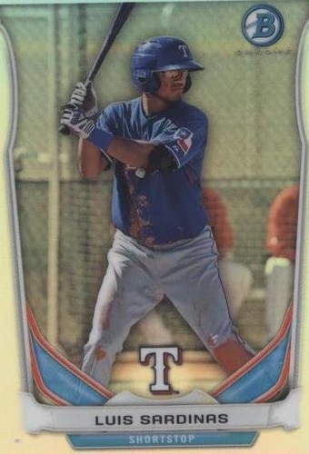 2014 Bowman - Luis Sardinas #BM-TR5