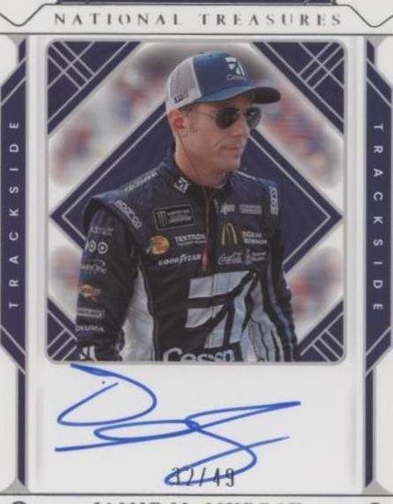 2022 Panini National Treasures - Jamie McMurray #TS-JM