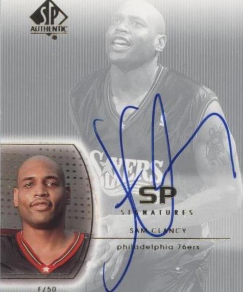 2002-03 SP Authentic - Sam Clancy #SC
