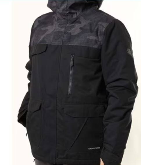 Pre-owned 686 Infinity Insulated Jacket (l) Black Colorblock M2w117-blk