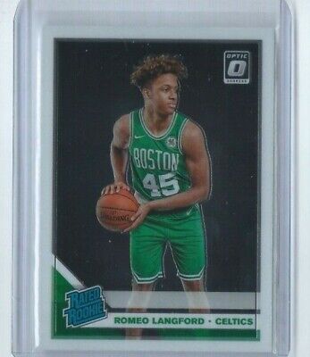 ? 2019-20 DONRUSS OPTIC ROMEO LANGFORD ROOKIE CARD #182 CELTICS-INDIANA? . rookie card picture