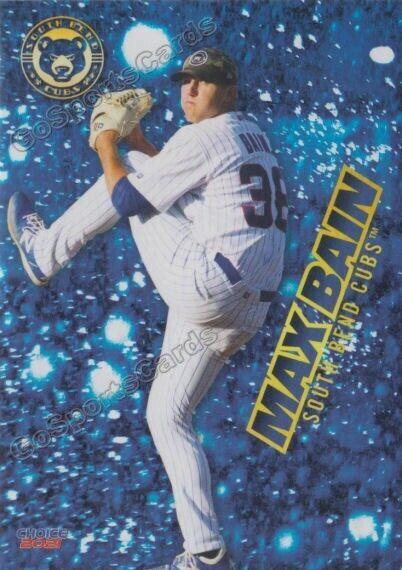 2021 Choice South Bend Cubs - Max Bain #01