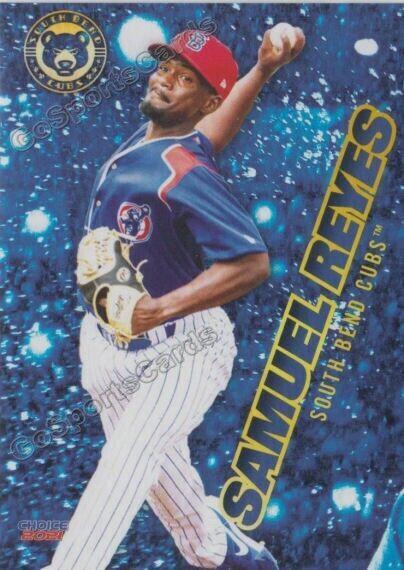 2021 Choice South Bend Cubs - Samuel Reyes #24
