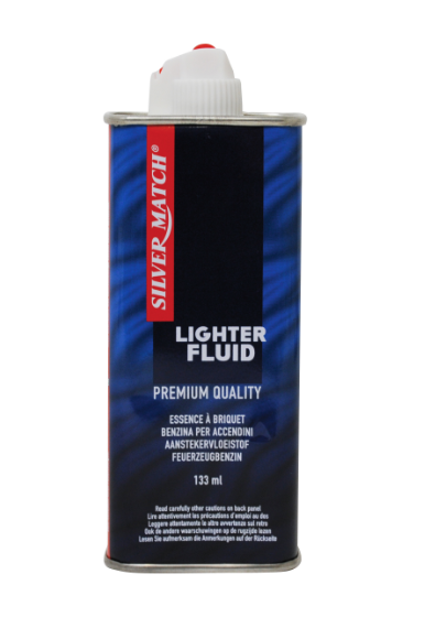 Lattina Fluido Benzina Latta Silver Match Ricambio Ricarica Accendini 133 Ml dfh