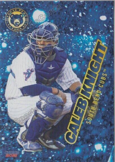 2021 Choice South Bend Cubs - Caleb Knight #17