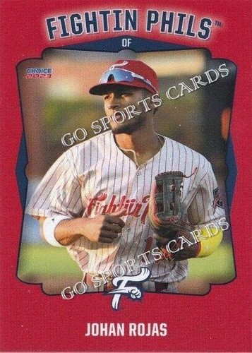 2023 Choice Reading Fightin Phils Update - Johan Rojas #39