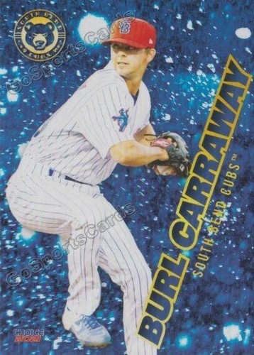 2021 Choice South Bend Cubs - Burl Carraway #04