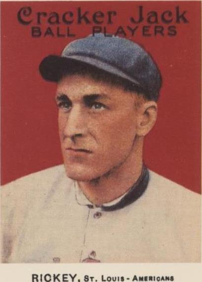 1983 Renata Galasso Cracker Jack Reprints - Branch Rickey #133