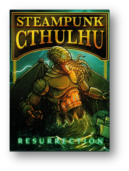 Steampunk Cthulhu Resurrection Deck by Nat Iwata Poker Spielkarten