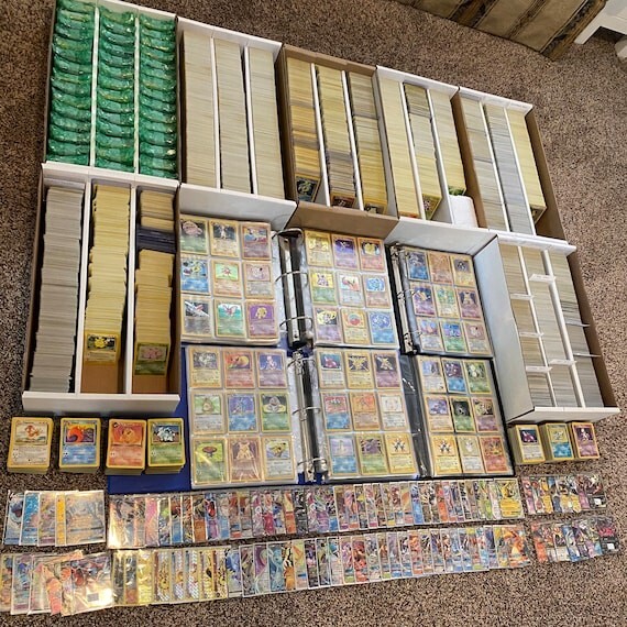 100 Pokemon Karten Sammlung Inkl. Vintage Karten | Garantierte 1. Edition Karte!