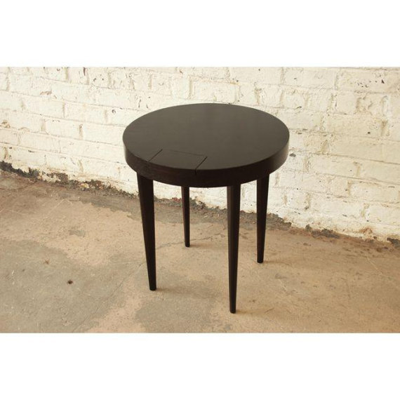 Gilbert Rohde for Herman Miller Ebonized Occasional Table / Mid-Century Modern S