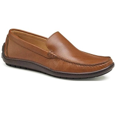 

Туфли без шнуровки Johnston - Murphy Nichols Venetian — 15-7972 — Новинка, Saddle tan tumbled full grain, Nichols Venetian