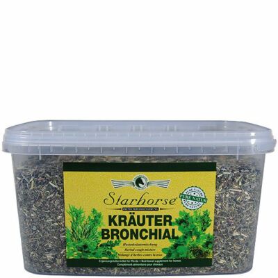 Starhorse Kräuter Bronchial für Pferde 1kg Eimer getrocknete Halswohl  Kräuter