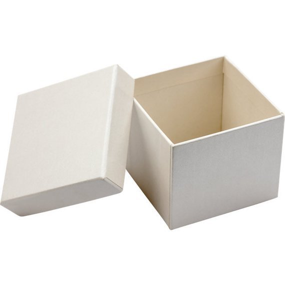 Ivory Velvet Round Plush Double Ring Box Proposal Anniversary Eva Collection