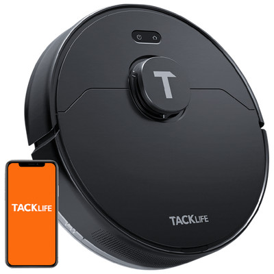 Tacklife S10 Pro Robotic Vacuum Cleaner With Mop, WiFi and Lidar Navigation (...