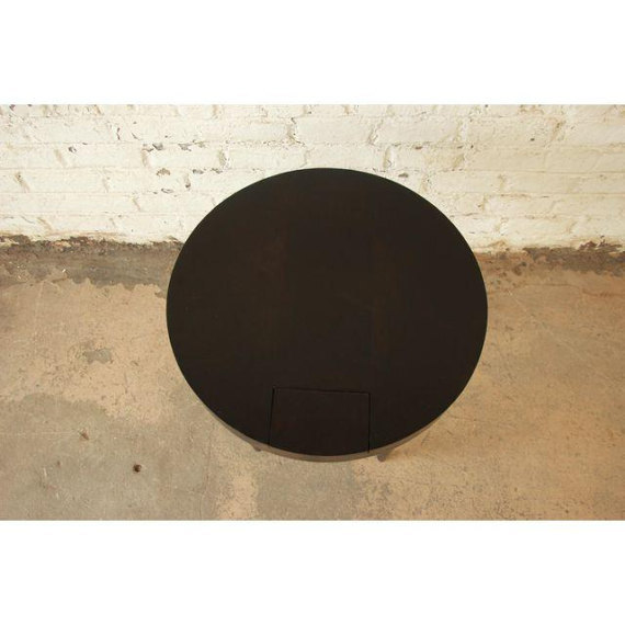 Gilbert Rohde for Herman Miller Ebonized Occasional Table / Mid-Century Modern S