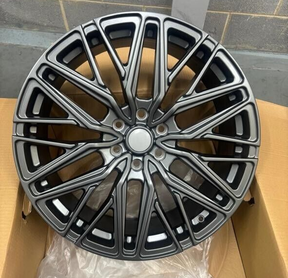 4x  20" grey Ford Transit Custom / vw t7 6 stud 2024 van Alloy Wheels + tyres