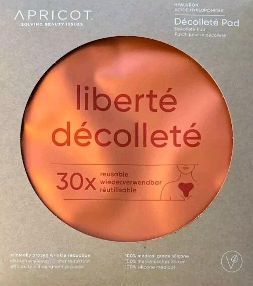 Apricot Beauty And Healthcare Hyaluron DéColleté Pad 30mal Verwendbar  1pad