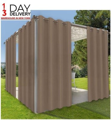Cortinas Impermeables Para Interiores Y Exteriores Para Patio Privacidad Bloqueo