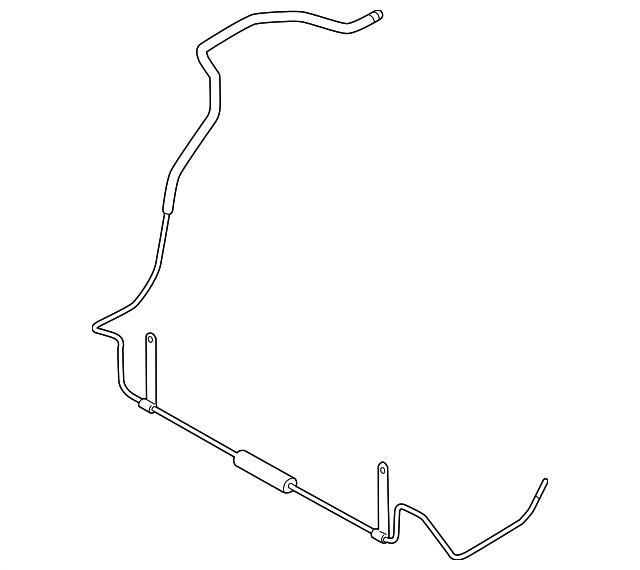 Genuine Ford Power Steering Return Hose BT1Z-3A713-A
