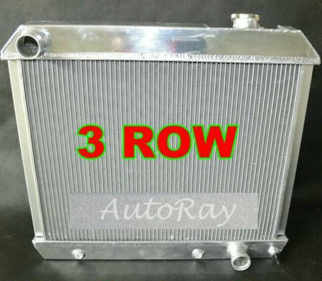  Aluminum Radiator for Chevy Panel Truck C10/C20/C30 Pontiac OLDS 1963-1966 