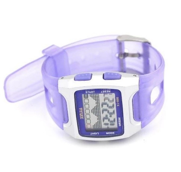 Orologio Led Digitale Xinjia Xj-866 Sveglia Datario Donna Bambino Colorato lac