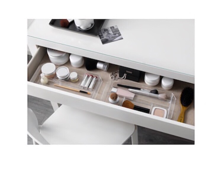 storage for malm dressing table
