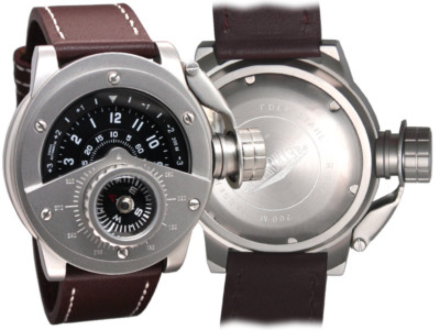 Pre-owned Retrowerk Xxl- German Diver Automatic Swiss Eta2824 R-012 In Silver