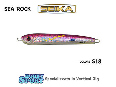 SEA ROCK SEIKA 90 gr. Col. SJ-18 PURPLE - VERTICAL JIG