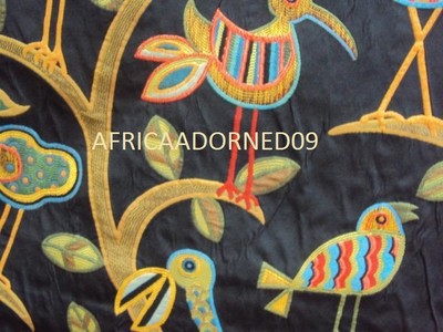 2Y2  WONDERFUL & WHIMSICAL BIRD MOTIF WOVEN JACQUARD UPHOLSTERY FABRIC 10 YARDS