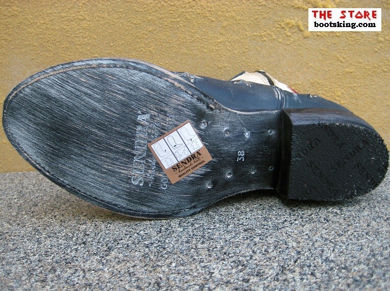 SENDRA SENDRA BOOTS 10709 COWBOYSTIEFELETTE WESTERNSTIEFELETTE HANDMADE GR 37 UND 38