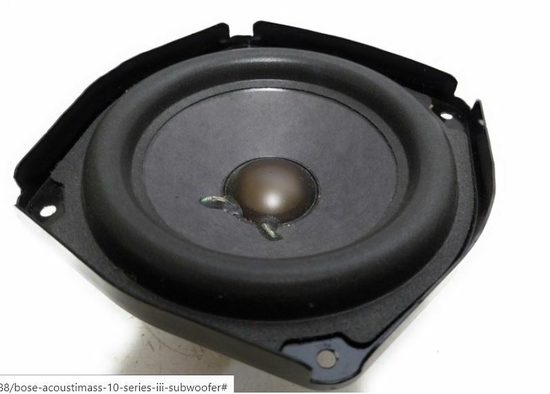 動作品　BOSE acoustimass 10 series ⅱ ウーファー Bose® Acoustimass® 10 Series II (White) Home theater speaker