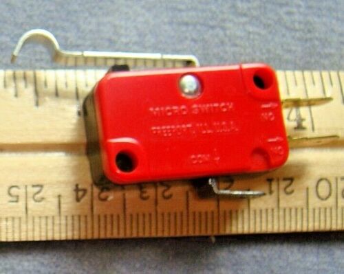 vtg MICRO SWITCH red V3L-121-D8 price is for ONE (your choice of the three)