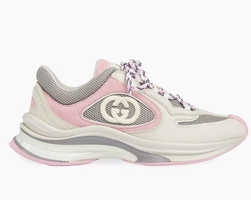 スニーカー GUCCI SNEAKERS WITH GG CROSS DETAIL IN SUEDE LEATHER GUCCI Sneakers with GG cross detail in suede leather
